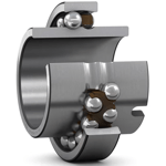 sabb02 – rolamentos autocompensadores de esferas com duas carreiras e anel interno prolongado