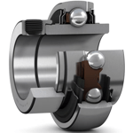 y06 - rolamentos de esferas de fixação rápida com colar e anel interno prolongado